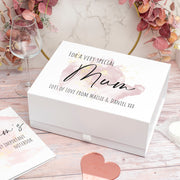 Personalised Filled Mum Pink and Gold Marble Gift Hamper-Love Lumi Ltd