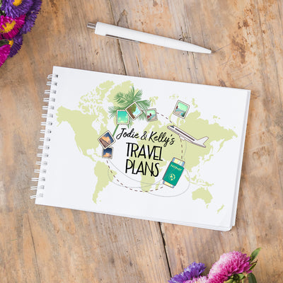 World Map Travel Planner Journal Notebook-Love Lumi Ltd