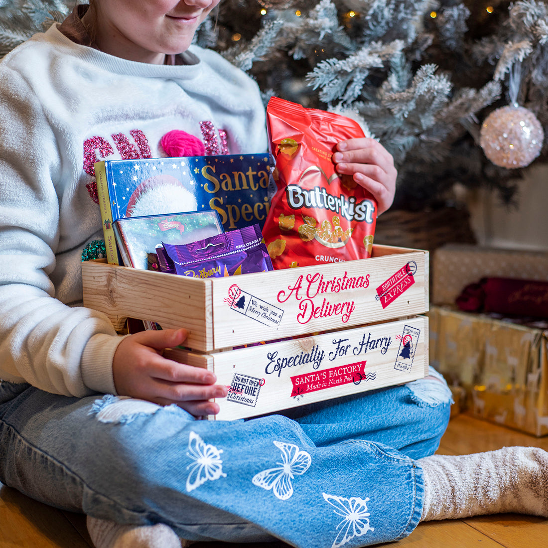 Special Delivery North Pole Christmas Eve Gift Crate-Love Lumi Ltd