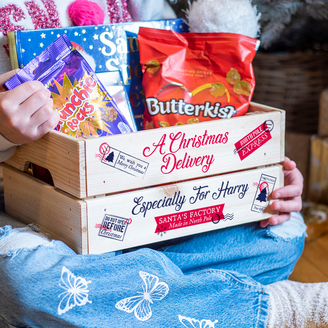 Special Delivery North Pole Christmas Eve Gift Crate-Love Lumi Ltd