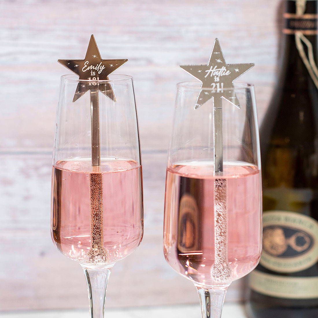 Birthday Star Acrylic Party Favour Drink Stirrers-Love Lumi Ltd