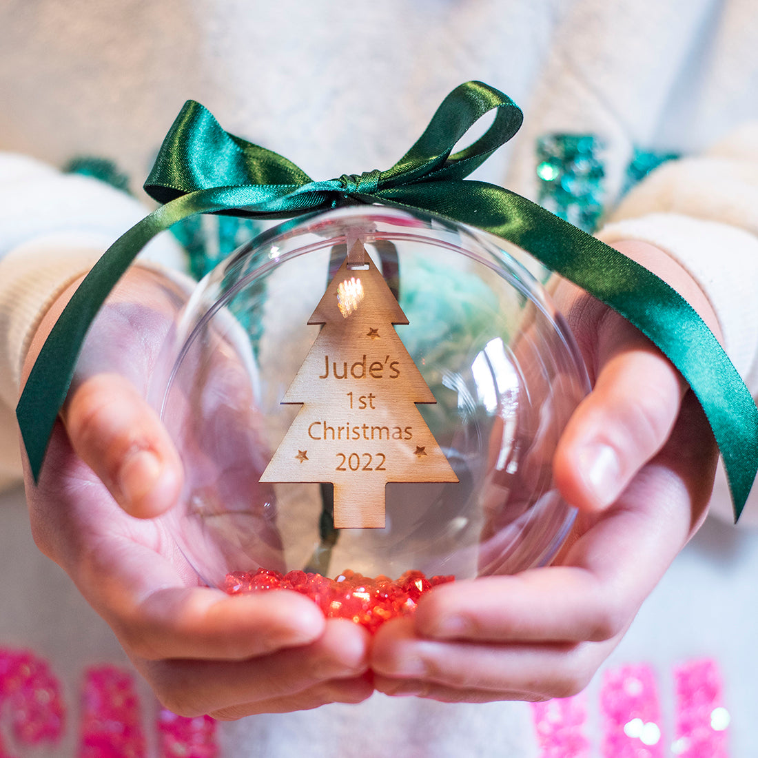 Tree Baby's 1st Christmas Bauble-Love Lumi Ltd