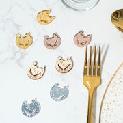 Personalised Horseshoe Wedding Table Scatter Confetti Favour Decorations-Love Lumi Ltd