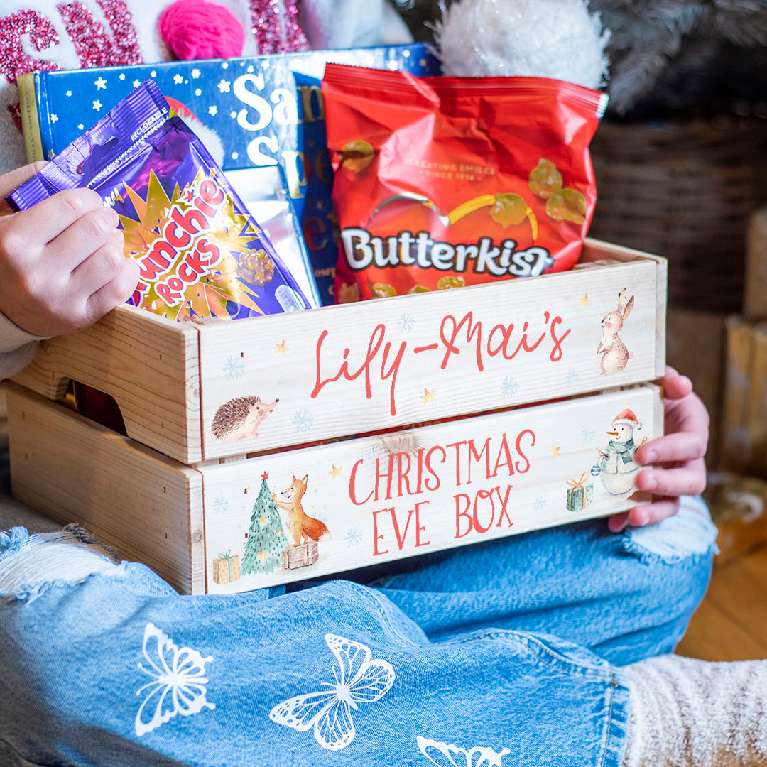 Winter Animals Christmas Eve Gift Crate-Love Lumi Ltd